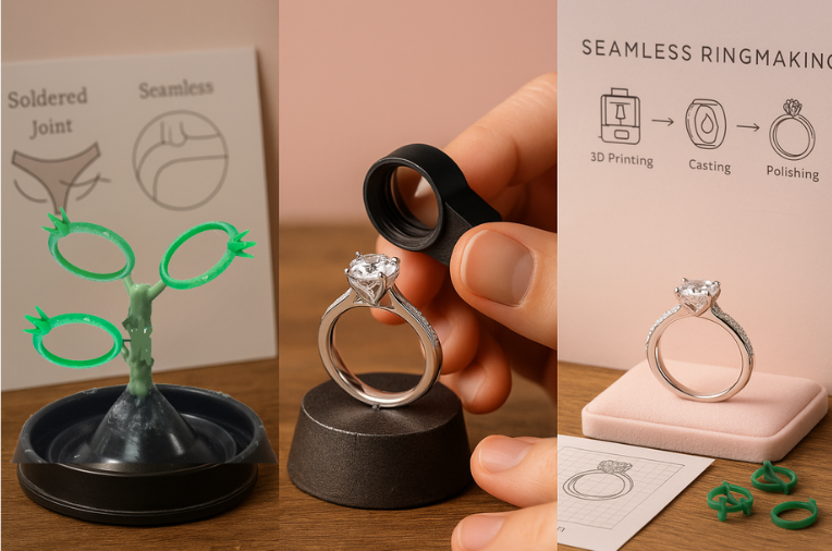 無切断の一体成型